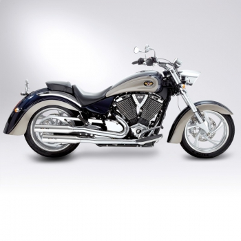 Miller California - Slip On Exhaust System for Victory Cruisers